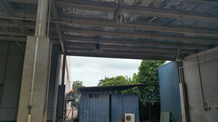 Hollow truss frame installation
