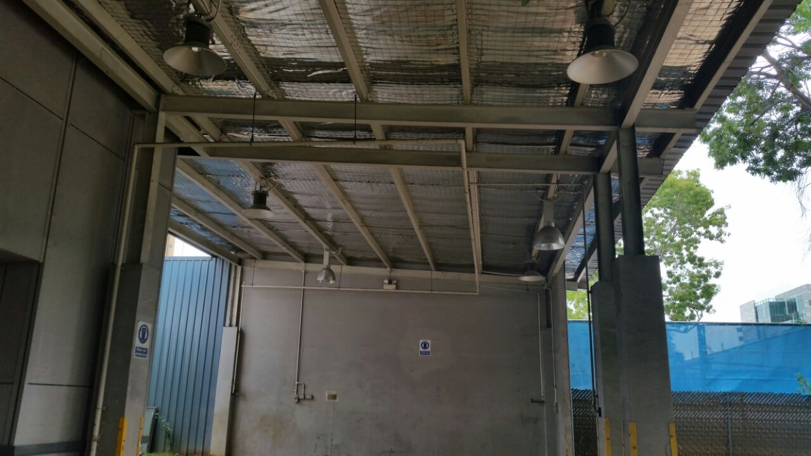 Hollow truss frame installation